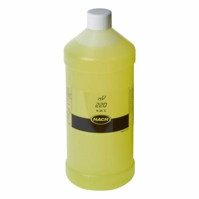 HACH Redox Solution: 1,000 mL Volume, Liquid, 220 mV, Bottle, 13746-66-2, Solution - Additional Calibration Solutions & Standards