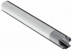 APPROVED VENDOR Chamfer Mill: Carbide, AlTiN Coated, 4 Flute, 90°, 3/8" Mill Dia, 2-1/2" OAL (MPN 209-094375B)