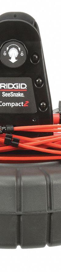 RIDGID Pipe Inspection Camera Reel: SeeSnake®, 100 ft Lg., 6 in Max. Pipe Dia., Self-Leveling, 48093. Key specifications — attr533196: Interconnect Cable; attr533197: SeeSnake®; attr553412: Not Included; attr529323: CS6X; attr529308: 48093.