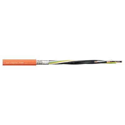 CHAINFLEX Motor Cable: 18 AWG, 4 Conductors, Order by the Foot, PUR Jacket - Continuous Flexing Power Cables