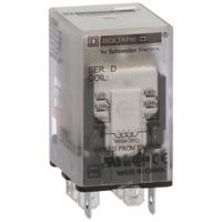 SCHNEIDER General Purpose Relay: Socket Mounted, 15 A Current Rating, 120V AC, DPDT, D Socket (MPN 8501RS42V20). Key specifications — Brand: SCHNEIDER; Base Type: Square; Mounting Style: Socket; Pin Shape: Flat; Electrical Connection: Quick-Connect; Manufacturer Part Number: 8501RS42V20; Series: Square D 8501R Miniature Series.