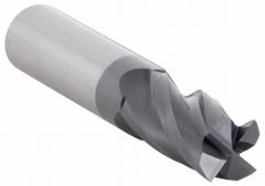 APPROVED VENDOR Square End Mill: Carbide, AlTiN Coated, 4 Flute, 1/2" Mill Dia, 1" LOC, 3" OAL (MPN 206-001207)