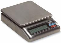 DORAN Food Scale: 6 1/2 in Weighing Surface Dp, 6 1/2 in Weighing Surface Wd, 2 in Overall Ht, LCD (MPN PC400-05). Key specifications — Connection Ports: RS-232; Readability: 0.002 lb/1 g; Brand: DORAN; IP Rating: Not IP Rated.