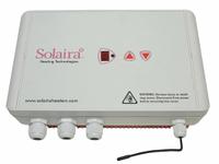 SOLAIRA Digital Variable Heat Control: Surface, For All Electric Radiant Heaters, 3,840 W Output (MPN SMART16-DV). Key specifications — Voltage, Phase: 1-Phase; Mounting Type: Surface; Product Type: Digital Variable Heat Control; For Use With: All Electric Radiant Heaters; Voltage: 120/208/240V AC; Includes: Digital Touch Pad; Phase: Single; Brand: SOLAIRA.