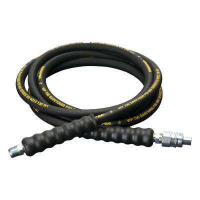 ENERPAC Hydraulic Hose: 1/4 in ID, NPTF x AH604, 10 ft Lg, 3/8 in x 3/8 in Fitting Size - Enerpac H900 Flexible Hydraulic Hose Assemblies
