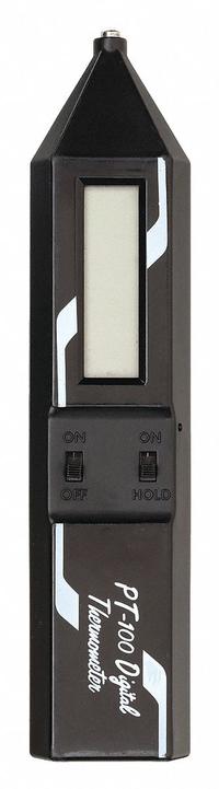 SUPCO Digital Thermometer: -40°F to 199°F, ±0.2°F (Surface)/±1°F (Air), 0.1°F /0.1°F, Fahrenheit (MPN PT100). Key specifications — Brand: SUPCO; Accuracy: ±1 °F (Air).