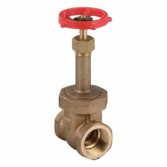 MILWAUKEE VALVE Gate Valve: 1 1/4 in, Bronze, Rising, FNPT x FNPT, 400 psi Max. Pressure (CWP) (MPN 1153 1-1/4). Key specifications — Wedge Material: Bronze; Brand: MILWAUKEE VALVE; Bonnet Material: Bronze.