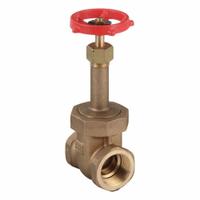 MILWAUKEE VALVE Gate Valve: 1 1/4 in, Bronze, Rising, FNPT x FNPT, 400 psi Max. Pressure (CWP) (MPN 1153 1-1/4). Key specifications — Wedge Material: Bronze; Brand: MILWAUKEE VALVE; Bonnet Material: Bronze.
