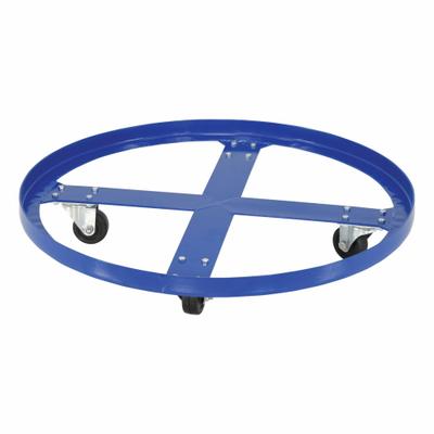 APPROVED VENDOR Drum Dolly: 900 lb Load Capacity, For 55 gal Container Capacity, Round - Cross-Brace Drum Dollies with Support Ring