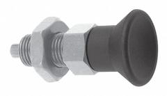 KIPP Indexing Plunger: Nonlocking, SS, 3/8"-24 Thread, 5 N to 12 N Nose Force (MPN K0338.12105AL). Key specifications — Brand: KIPP.