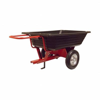 MILWAUKEE Dump Cart: 2 Wheels, 10 cu ft Cubic Foot Capacity, 650 lb Load Capacity - Dump Carts & Trailers