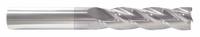 APPROVED VENDOR Square End Mill: Carbide, TiCN Coated, 4 Flute, 3/8" Mill Dia, 1-1/8" LOC, 3" OAL (MPN 215-001044)