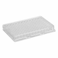 DYNALON Tissue Culture Well Plate: Sterile, 96 Wells, 0.4 mL, 85.99 mm_128.51 mm Dia, Round (MPN CL-P096). Key specifications — Brand: DYNALON; Body Color: Colorless; RNase/DNase Free: Yes; Well Shape: Round; Material: Polystyrene.