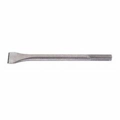 MILWAUKEE Chisel Bit: 1 in Head Wd, 18 in Overall Lg, 45/64 in Shank Dia (MPN 48-62-4081). Key specifications — attr253714: Concrete Chipping and Breaking; attr277143: MILWAUKEE.
