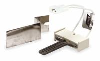 Hot Surface Igniter: Universal, Silicon Carbide, 4 1/2 in Lead Lg, 120V AC, Plug-In, Flat Tip (MPN 41-404). Key specifications — Electrical Connection Type: Plug-In; Manufacturer Part Number: 41-404; Brand: ROBERTSHAW; Input Voltage: 120V AC; Replacement for OEM Brands: White-Rogers.