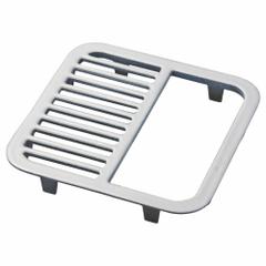 JAY R. SMITH MFG. CO Grid: Cast Iron, 14 in Overall Wd, 9 in Overall Ht, Unfinished, Drop-In (MPN 3420G-12). Key specifications — Brand: JAY R. SMITH MFG. CO; Finish: Unfinished; Color: Silver; Material: Cast Iron; Connection Type: Drop-In; Grate Opening Type: 1/2 Opening; Grate Surface Style: Square Holes; Product Type: Grid.