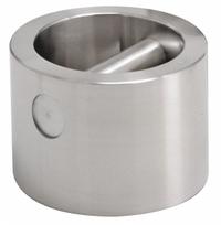 RICE LAKE WEIGHING SYSTEMS Calibration Weight: 25 kg Nominal Mass, Grip Handle Calibration Wt, 4 (MPN 13319). Key specifications — Brand: RICE LAKE WEIGHING SYSTEMS; Calibration Weight Material: Stainless Steel.