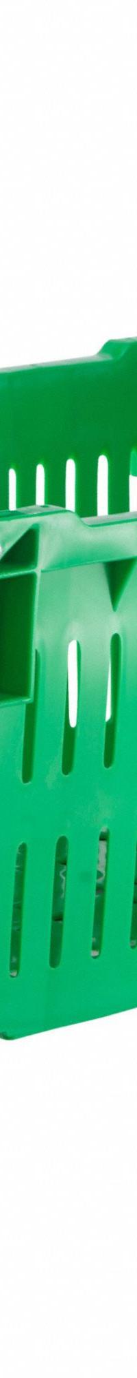 ORBIS Stacking and Nesting Tote: 12 gal, 23 5/8 in x 15 3/4 in x 10 1/4 in, Green, Lid Not Included (MPN AF2416-10 Green). Key specifications — Nestable: Nesting Capable; Brand: ORBIS; Material: Plastic.