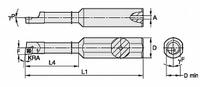 WIDIA Indexable Boring Bar: CCBI2505001255R (MPN 2832006). Key specifications — attr257292: CCBI2505001255R.