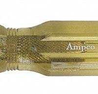 AMPCO Solid Round Shank Nut Driver: Straight, Metric, Without Magnetized Tip, Std, 7.5 mm Tip Size (MPN ND-7.5MM). Key specifications — attr1214485: Round; attr1214505: AMPCO.