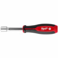 MILWAUKEE Nut Driver: Straight, HollowCore™, Metric, Without Magnetized Tip, Std, 12 mm Tip Size (MPN 48-22-2467). Key specifications — attr1214485: Hex; attr1214505: MILWAUKEE.