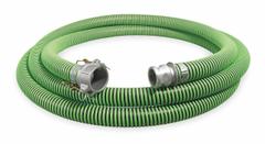 Water Suction and Discharge Hose: 1 1/2 in Hose Inside Dia., 50 psi, Black/Green, 25 ft Hose Lg (MPN GH150-25CE-G). Key specifications — Temp. Range: -40° to 180°F; Hose Color: Green; Brand: CONTINENTAL.