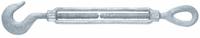 PEERLESS CHAIN Turnbuckle: Carbon Steel, Galvanized, 1,000 lb Working Load Limit, UNC (MPN 4530220). Key specifications — Brand: PEERLESS CHAIN; Finish: Galvanized; Thread Type: UNC.