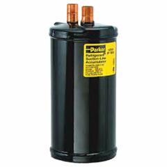 VIRGINIA Suction Line Accumulator: 7/8 in Sweat, 12.94 lb Capacity, 13.87 in Ht, 6 in Dia (MPN VA6109SRD ACCUMLATOR). Key specifications — Shell Material: Steel; Connection Material: Copper; Brand: VIRGINIA; Metering Orifice: Yes.