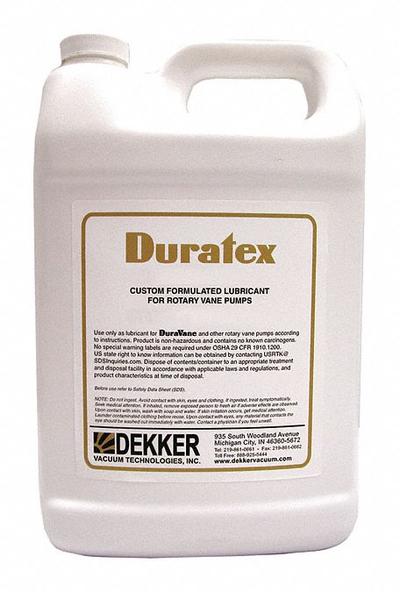 DEKKER VACUUM TECHNOLOGIES, INC. Vacuum Pump Oil: 1 qt, Bottle, 75 SAE Grade - Vacuum Pump Oils