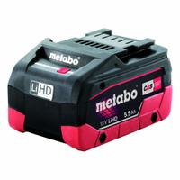 METABO Battery Pack: LiHD, 5.5 Ah, Battery Included, Tabbed, 18V DC (MPN 625368000). Key specifications — attr1278107: Not Oil-Resistant.