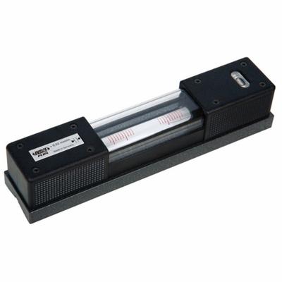 INSIZE Block Level: Cast Steel, 12 in Lg, 1 Level Vials, 0 Plumb Vials, 2 Cross Test Vials - Block Levels