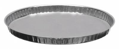APPROVED VENDOR Lab Pan: Round, Aluminum, 3/8 in Overall Ht, Non-Sterile, 4 in Dia - Round Lab Trays