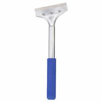 SUPERIOR TILE CUTTER INC. AND TOOLS Scraper: Bld. Mat. Aluminum, Hdl. Mat. Metal/Rubber, Stiff (MPN ST298). Key specifications — attr1004902: SUPERIOR TILE CUTTER INC. AND TOOLS; attr1016211: ST299; attr1014703: Rubberized; attr1017570: Standard End; attr1029655: Bent; attr1034073: Straight.