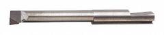 WIDIA Boring Bar: Boring, Bright (Uncoated), 0.0410 in Center to Cutting Tip, Right Hand (MPN ABD09500R)