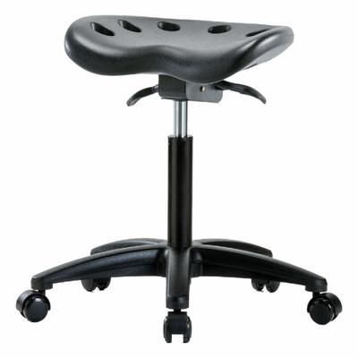 APPROVED VENDOR Tractor Stool: Polyurethane, Ht Range 19 in to 26 1/2 in, 17 in Seat Wd - Polyurethane Lab Stools
