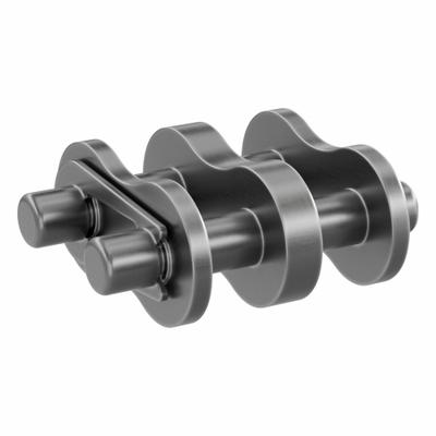 TRITAN Roller Attachment Link: For Std Roller Chains, 35, Double Strand, 3/8 in Pitch - Connecting Links for ANSI Standard Chains