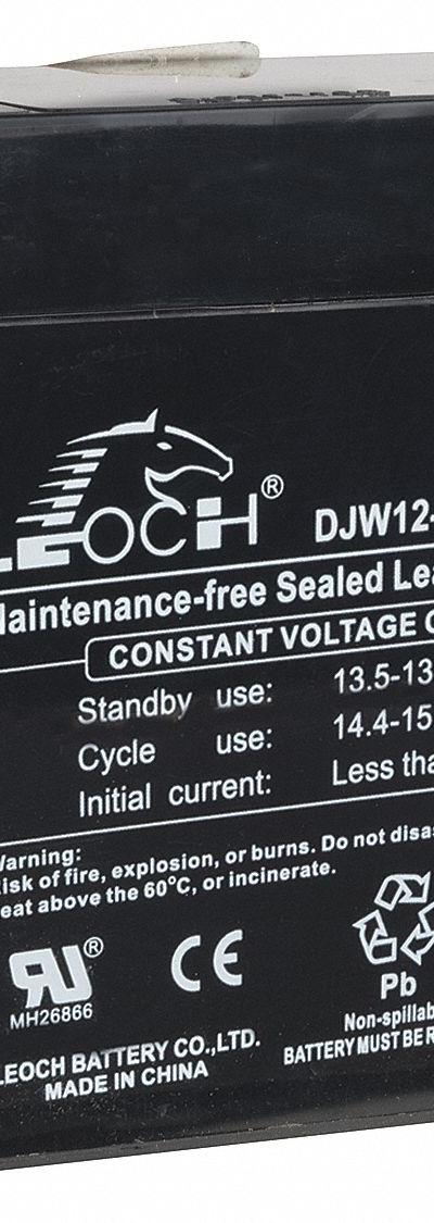 EDWARDS Sealed Lead Acid Battery: 12V DC - AGM Sealed Lead Acid Batteries