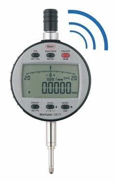 MAHR Digital Indicator: 0 in to 0.5 in /0.001 mm to 12.5 mm, Inch/Metric, 0.002 mm Accuracy, IP42 (MPN 4337663). Key specifications — attr1184065: MAHR; attr1184072: 0.002 mm; attr1184084: 58 mm.