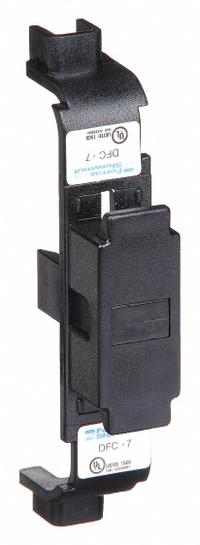 MERSEN Fuse Block Cover: For CC/G/Midget Fuse Class or Type, 600 V AC, Non-Indicating, 0 A – 30 A (MPN DFC-7). Key specifications — Manufacturer Part Number: DFC-7; Brand: MERSEN.