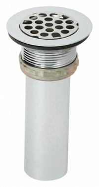 ELKAY Drain: Stainless Steel, 5 5/8 in Overall Ht, 2 7/8 in Overall Dia, 5 5/8 in Drain Ht (MPN LK8). Key specifications — Product Type: Drain Assembly; Brand: ELKAY; Material: Stainless Steel; Includes: Drain.
