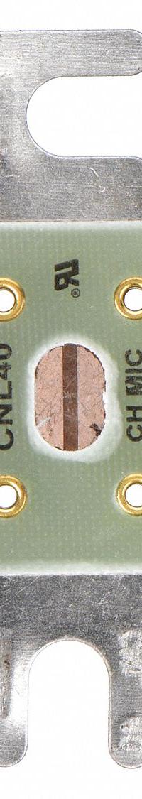 MERSEN Forklift Limiter Fuse: CNL Series, Bolt-On, Gen Purpose, 40 A, 80 V DC, Indicating, AC/DC (MPN CNL40). Key specifications — Brand: MERSEN; Series: CNL; Equivalent Fuse Series: ANL & CNL.