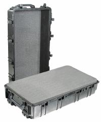 PELICAN Protective Case: 21 1/2 in x 41 1/8 in x 14 7/8 in Inside, Convoluted/Pick and Pluck/Solid (MPN 1780-000-110). Key specifications — Handle Style: Folding; Brand: PELICAN; Case Closure Type: Double Throw.