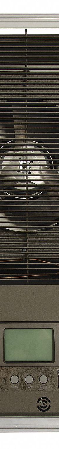 MARKEL Recessed Electric Wall-Mount Heater: 5,000W, 208V AC, Three Phase, 208V AC, 3-phase, Bronze (MPN J3455SD-GB). Key specifications — Grille Color: Bronze; Programming Capability: Programmable with Optional Thermostat; Wattage Output: 5,000W; Voltage, Phase: 208V AC, 3-phase; Rough-In Dimensions - H x W x D: 23-1/16 in x 14-1/4 in x 4-1/4 in; Nominal Voltage - HVAC: 208V AC; Brand: MARKEL; Phase: Three.