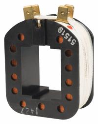 CM Brake Coil: Electric Chain Hoists, 250 lb_500 lb_1,000 lb_2,000 lb Compatible Load Capacity (MPN 51519). Key specifications — Manufacturer Part Number: 51519; Compatible Hoist Type: Electric Chain Hoists; Compatible Series: Lodestar.