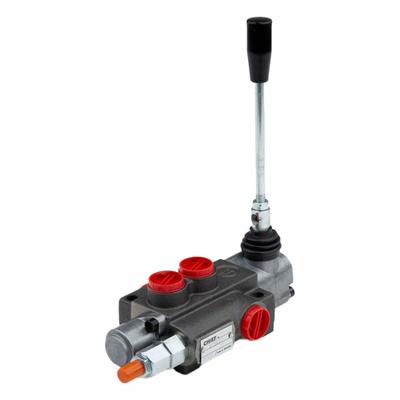CHIEF Hydraulic Directional Control Valve: Four-Way / Three Positions, Motor Center - Manual Spool Monoblock Valves