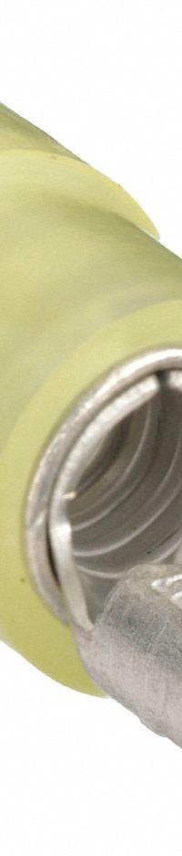 GRAINGER Wire Disconnect: Female Socket, Yellow, Nylon, Partial Coverage, 12 AWG – 10 AWG Wire Size (MPN 24C856). Key specifications — attr1307035: GRAINGER; attr1307036: 24C856.