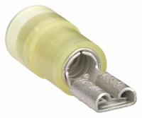 GRAINGER Wire Disconnect: Female Socket, Yellow, Nylon, Partial Coverage, 12 AWG – 10 AWG Wire Size (MPN 24C856). Key specifications — attr1307035: GRAINGER; attr1307036: 24C856.
