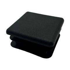 HADRIAN Square Black Plug: Chrome Zamac, Plastic, 1 1/4 in Overall Ht, 1 1/4 in Overall Wd (MPN 610070). Key specifications — Compatible Partition Material: Stainless Steel; Material: Chrome Zamac; Finish: Plastic; Component Type: Square Black Plug; Brand: HADRIAN.