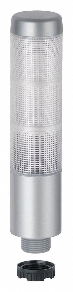 WERMA Tower Light Assembly: 3 Tier, Green/Red/Yellow, Sounder Tier Included, 175 mm Overall Ht (MPN 69931075). Key specifications — Manufacturer Part Number: 69931075; Brand: WERMA; Operating Voltage: 24V AC/DC; Light Tier Color: Yellow.