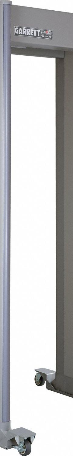 GARRETT METAL DETECTORS Walk-Through Metal Detector: 33 Zones, 87 in x 35 in x 23 in (MPN 1168441). Key specifications — attr1082567: Lithium; attr193648: GARRETT METAL DETECTORS; attr1082560: Light; attr1082582: Battery Operated.